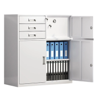 铭羽洋办公矮柜偏三保台