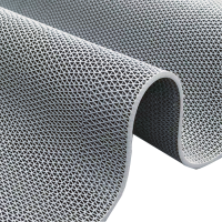 温馨 PVC防滑地垫 灰色5mm*0.9m宽 米