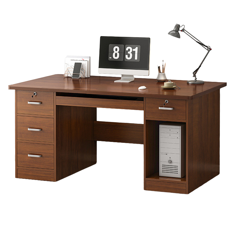 指臣单人办公室桌子100*60*73cm张