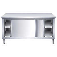 珂洋 不锈钢工作台 单通180*80*80cm 台