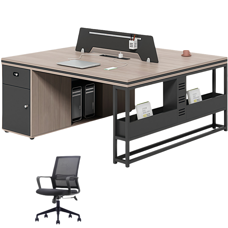 豫龙都 办公桌椅 双人位 套