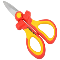 力易得(ENDURA) E7036 VDE绝缘电工剪刀 160mm