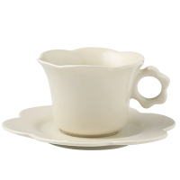 梵澜狸花边陶瓷杯碟套装TA53 套