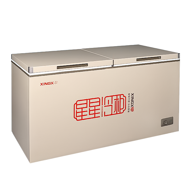 星星(XINGX)BD/BC-501A商用冰柜500升以上冰柜商用大容量冷冻柜单温卧式小冰柜家用小型冷柜保鲜冷藏柜