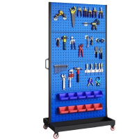 铭思达洞洞板架四层双面个