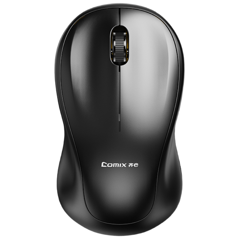 齐心 M-20069 2.4Ghz无线鼠标 黑 单个装