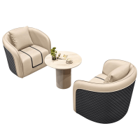 亿洛莱 沙发1+1+茶几 70*65*78㎝ 套