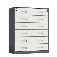 芙首泰文件柜十二斗750*390*900mm台