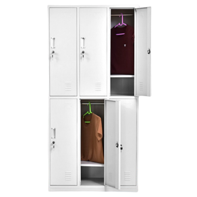 芙首泰钢制衣柜六门900*420*1800mm台