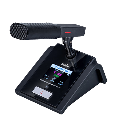 润普专业数字无线手拉手 会议音频扩声设备 方管短杆话筒单元RP-WXS8800F