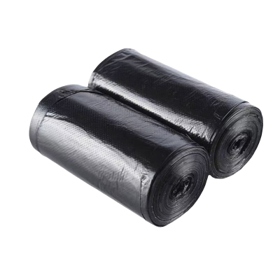 鲸轩 L111 45cm*60cm 50只/卷 加厚背心式垃圾袋 (计价单位:卷) 黑色