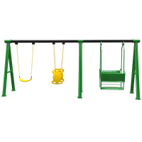 有优贝贝(YUYUBABY)幼儿园滑梯小区户外大型滑梯室外秋千玩具乐园