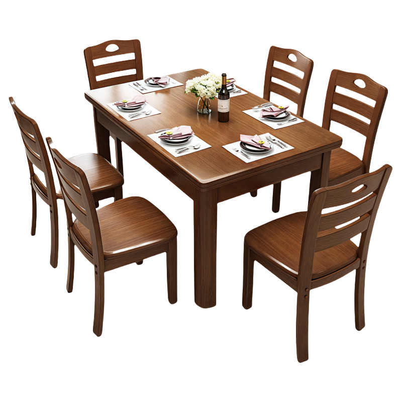 铭思沃餐桌含椅