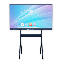 飞显FX-LHDGH10W 100英寸+落地支架+i5OPS+投屏器+内置摄像头 会议平板一体机 (计价单位:套) 黑色