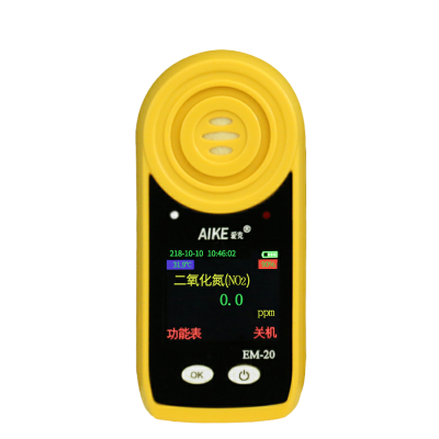 爱克(AIKE) 便携式气体检测仪EM-20有毒有害气体报警器隧道煤气彩显息屏 二氧化氮NO2