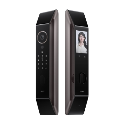 华为智能门锁 PRO版 3D人脸识别 进出门语音备忘录[2023全新升级] AI指纹锁 电子锁AGS-X10
