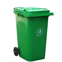 历途科技户外垃圾桶绿色50L 个