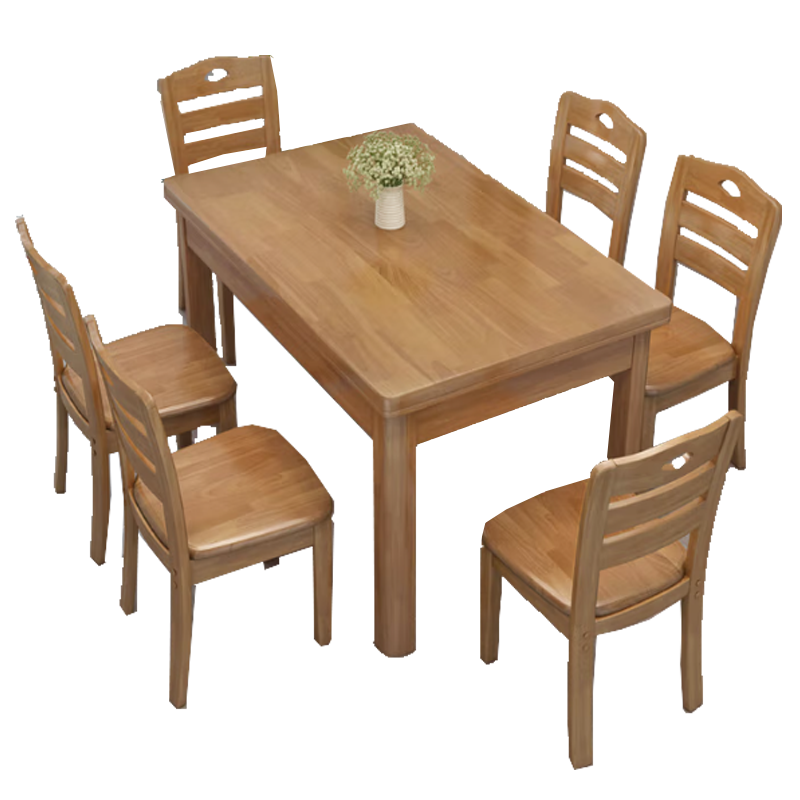 广顺泰 一桌四椅 YZ-S16 120*60*76cm 套