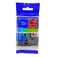 驰洛科 PL-441,18mmX8m,红底黑字 标签色带(计价单位:个)红色