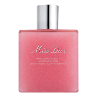 迪奥磨砂油留香持久滋润小姐玫瑰香氛身体磨砂油175ml