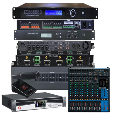 润普Runpu 国产化音视频会议解决方案音频扩声会议系统套装RP-WD901