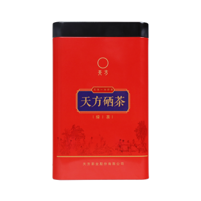 [中华特色]池州馆 2025年新茶春茶天方100g/听特级硒茶绿茶 明前特级清香型高山茶叶 石台硒茶 华东