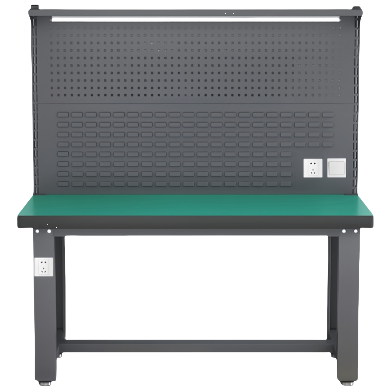 班龙钳工台1.2*0.75*0.8m双挂板张