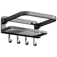 复岚 卫生间置物架 4钩/个