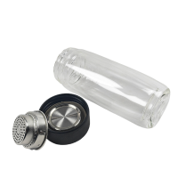 和居态 皮纹鹅蛋玻璃杯 320ml 个