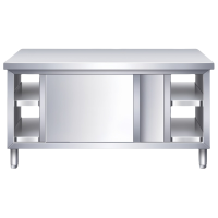 珂洋 不锈钢工作台 双通180*60*80cm 台