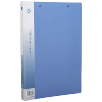 齐心 AR151A-W 超坚固 轻便夹 A4 双弹簧夹 蓝 单个装