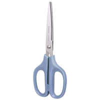 齐心 B2761 舒适时尚剪刀 173mm 蓝 单个装