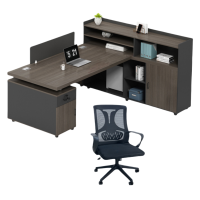 豫龙都屏风办公桌单人位套