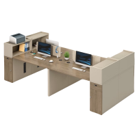 铭思达屏风工位四人位张