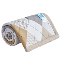 铭思沃夏季被180*200cm条 咖色