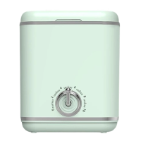 小鸭牌0.8公斤洗内衣裤袜子懒人神器家用小型桌面款全半自动迷你洗衣机后置排水蓝光抑菌功能加厚桶壁设计