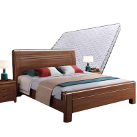 豫龙都 床+床垫+床头柜1.5m 套