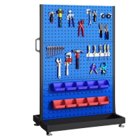 铭思达洞洞板架三层双面个