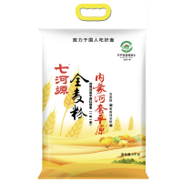 七河源全麦小麦粉5kg 内蒙古河套平原硬麦