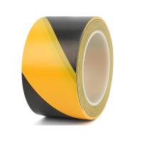 新凯益 警示胶带地板黑黄色PVC标识胶带 宽48mm 卷
