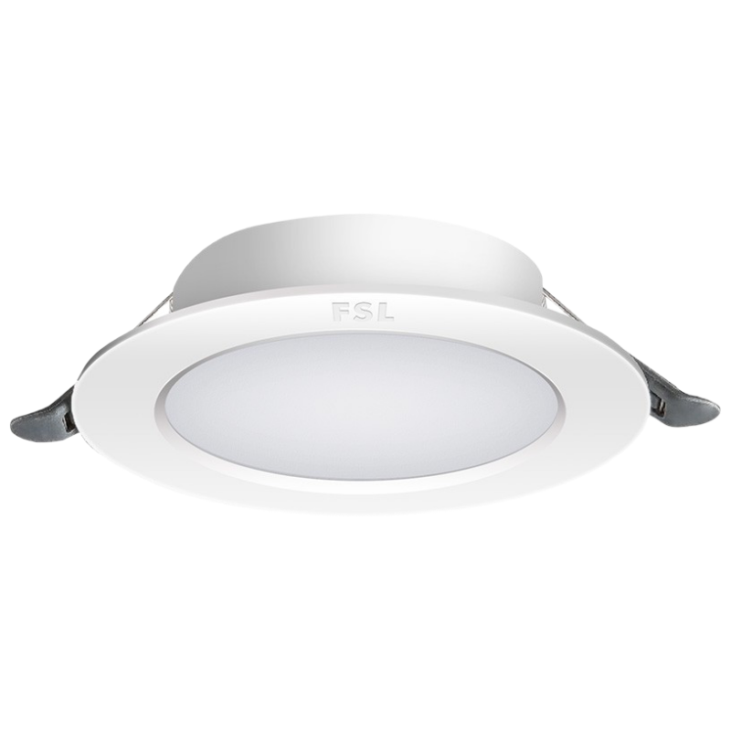 FSL LED筒灯 薄款开孔φ85-100mm /5W/6500K 一只装