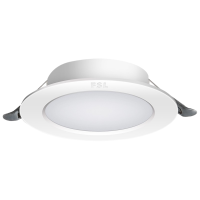 FSL LED筒灯 薄款开孔φ85-100mm /5W/6500K 一只装