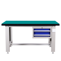 铭思达重型工作台操作台2.1米吊二抽张