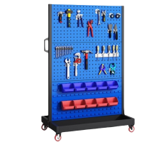 铭思达洞洞板架三层双面个