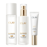 [全新升级]玉兰油(OLAY)美白水乳套装(水乳防晒组合)改善暗沉补水保湿清爽不油护肤品套装生日礼物