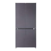 Fardior法迪欧十字对开门平嵌冰箱BCD-436WQBGL/NC,一级双变频 深冷速冻 智控零度超保鲜