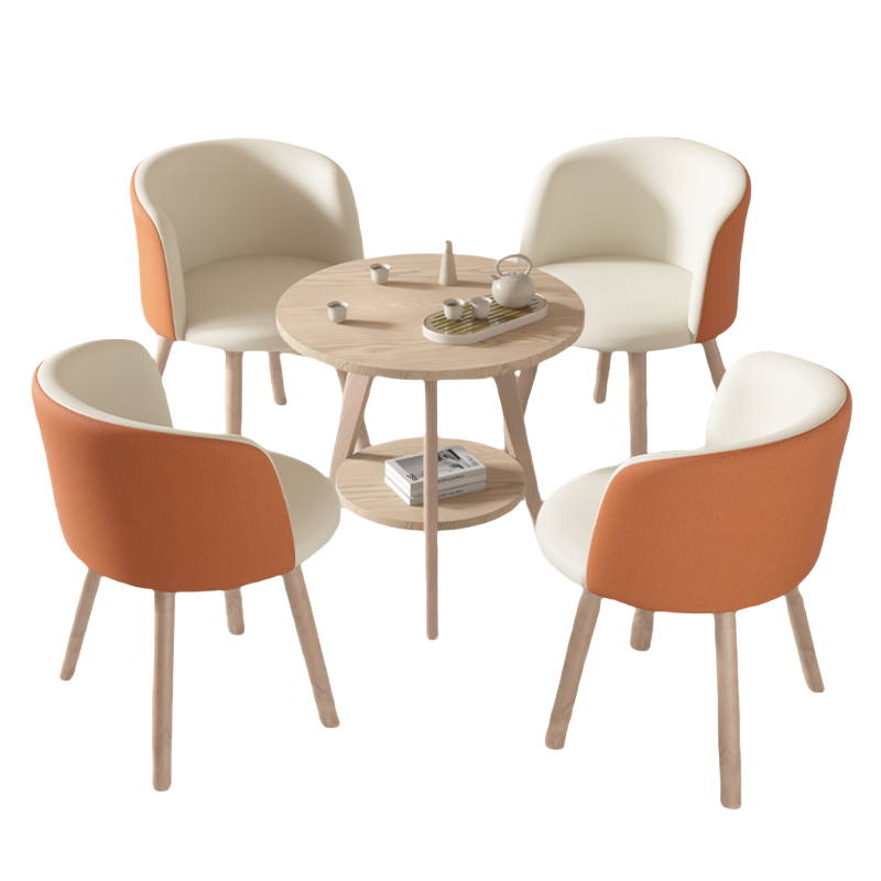 铭思达洽谈桌一桌四椅套