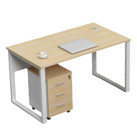 铭思达办公桌职员桌单人位含柜张