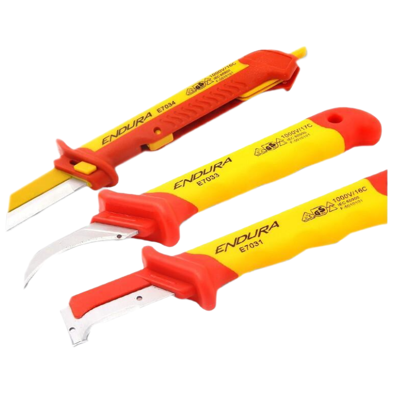 力易得(ENDURA) 绝缘电工刀 E7029 直刃式