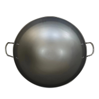 华宝双耳不锈钢炒锅60cm